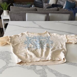 Free People Doily sweatshirt